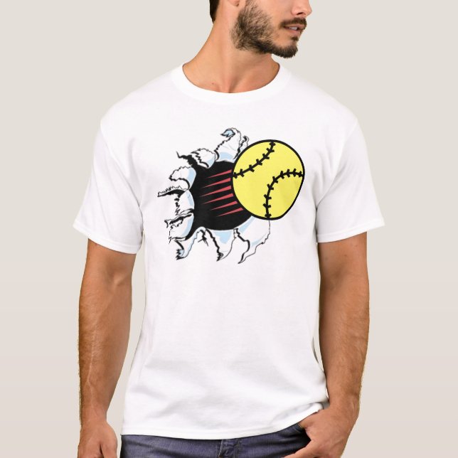 Softball Rip It T-Shirt (Front)