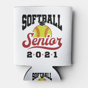 Softball Senior 2021 Can Cooler