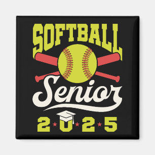 Softball Senior 2025 Graduating Player Athlete Magnet