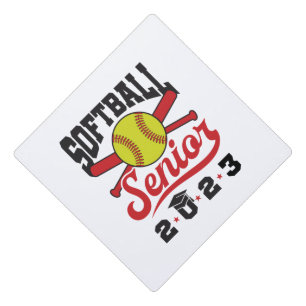 Softball Senior Class of 2023 Graduation Cap Topper
