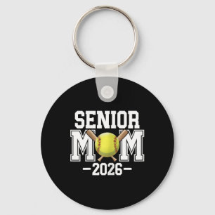 Softball Senior Mom, Cl Of 2026,senior Night Gradu Keychain