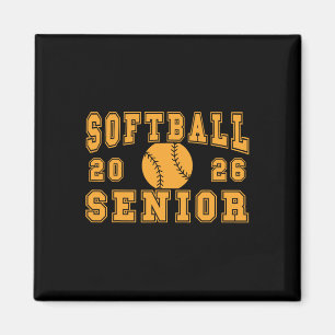 Softball Senior Night Softball Senior 2026 Graduat Magnet