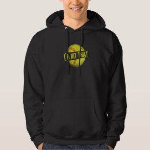 Softball Sport Softball Player Hoodie