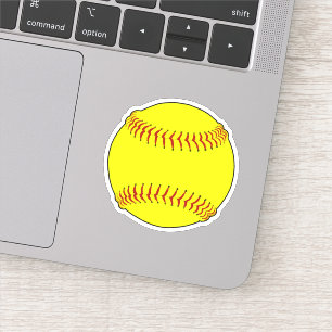 Softball Sticker
