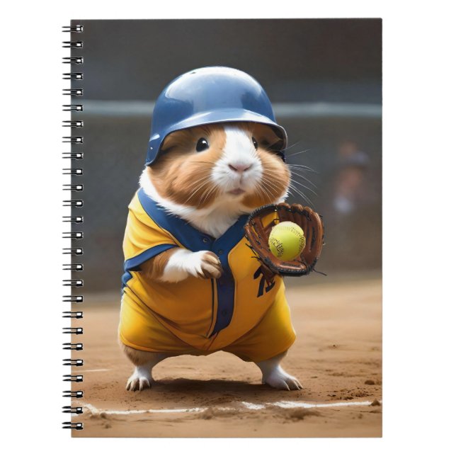 Softball Superstar: The Guinea Pig's Big Game, Notebook (Front)