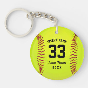 Softball Team Black Text Personnalisé