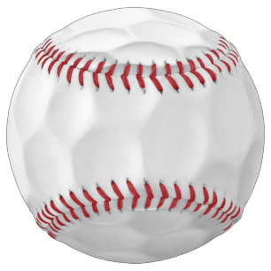 Softball Texture de balle de golf blanche gaufree