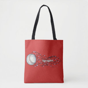 Softball Tote Bag