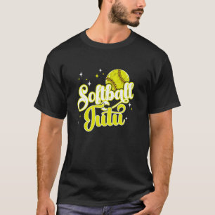 Softball Tutu Of A Softball Player Tutu T-Shirt