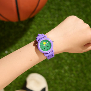 Softball watch for kids with personalized name