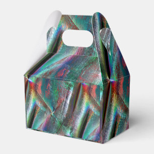Softened psychedelic woody texture, digital rugged favor box