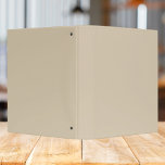 Softer Tan Solid Colour Binder<br><div class="desc">Softer Tan Solid Colour</div>