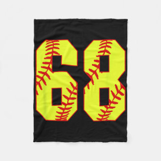 Softll #68 Fast Pitch Love Softll Mom Favorite Pla Fleece Blanket