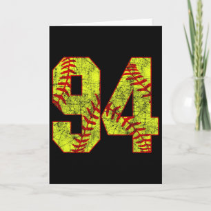 Softll #94 Fastpitch Softll Mom Number 94 Player Card