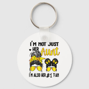 Softll Aunt Niece Proud Softll Auntie Keychain