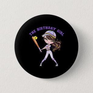 Softll Birthday Girl Softll Party 6 7 8 9 10 11 12 2 Inch Round Button
