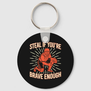 Softll Catcher Steal If You´re Brave Enough Softll Keychain