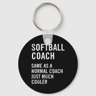 Softll Coach Definition Funny Keychain