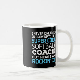Softll Coach Shirt Funny Gift For Softll Coach Coffee Mug