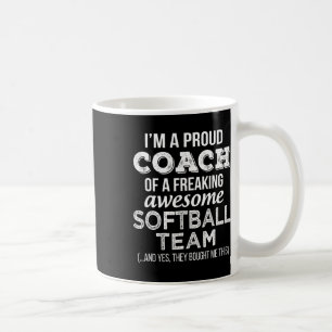 Softll Coach T Shirt Funny Thank You Appreciation  Coffee Mug