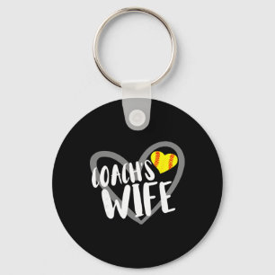 Softll Coach's Wife Keychain