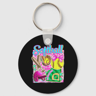 Softll Coquette Bow Softll Mom Mother's Day  Keychain
