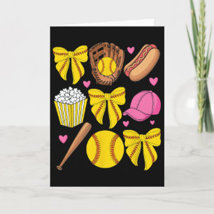 Softll Coquette Bow Softll Mom Mothers Day Women M Card