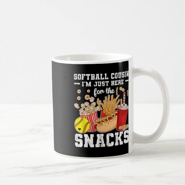 Softll Cousin Funny Cousin Of A Softll Player Cous Coffee Mug (Right)
