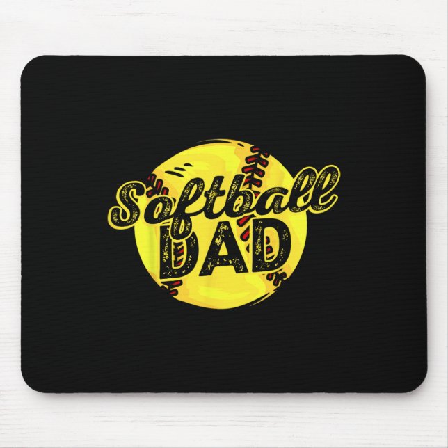 Softll Dad Daddy Fathers Day  Mouse Pad (Front)