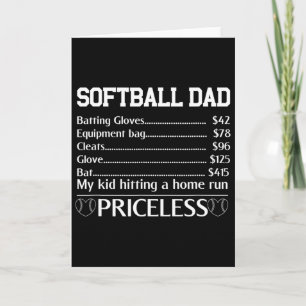 Softll Dad Fathers Day Funny Men Papa Softll Playe Card