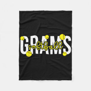 Softll Grams Grandma Grams Of A Softll Player Fleece Blanket