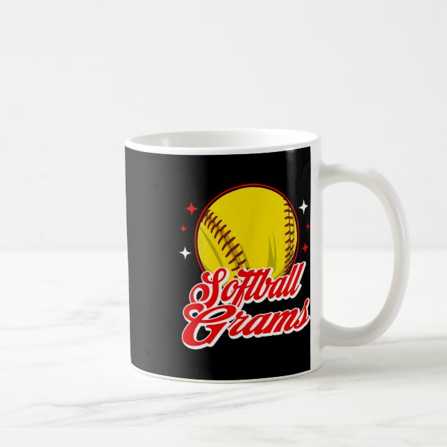 Softll Grams Sport Softll Player  Coffee Mug (Right)