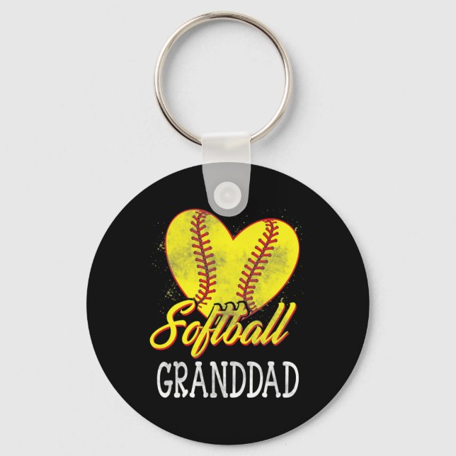 Softll Granddad Softll Player  Keychain (Front)