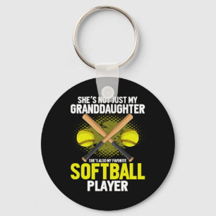 Softll Grandfather Grandpa Softll Player Daughter Keychain