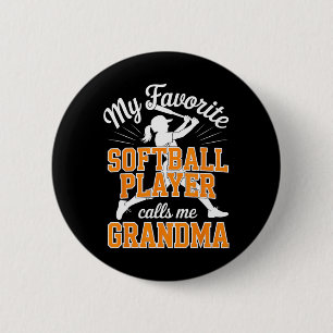 Softll Grandma My Favorite Softll Granddaughter Or 2 Inch Round Button
