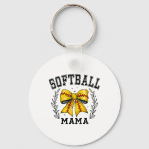 Softll Mama Coquette Bow Aesthetic Cute Softll Lov Keychain