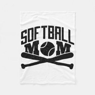 Softll Mom - Funny Softll Fleece Blanket