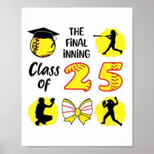 Softll Senior 2025 The Final Inning _1 Poster