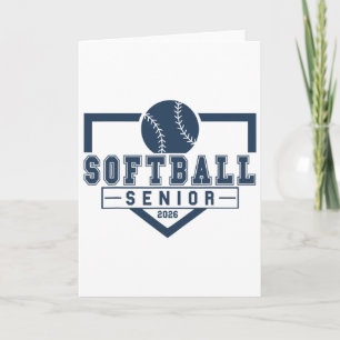 Softll Senior Night Softll Senior 2026 Graduation Card
