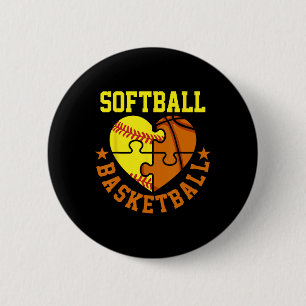 Softll Sketll Lover Teen Gril Woman 2 Inch Round Button