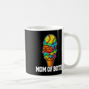 Softll Sketll Mom Ice Cream Drip Summer Game Day Coffee Mug