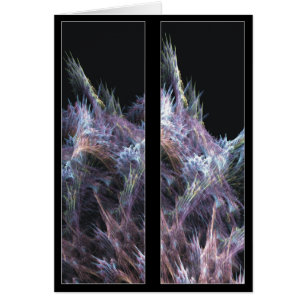 Softly Coral Bookmark Card