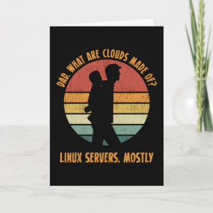 Software Developer Computer Programmer Dad Card