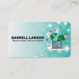 Software Developer   Data Centre   AI Tech Business Card