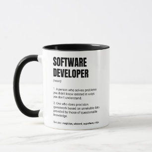 Software Developer Definition Funny Engineer Mug