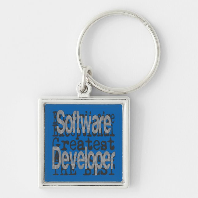 Software Developer Extraordinaire Keychain (Front)