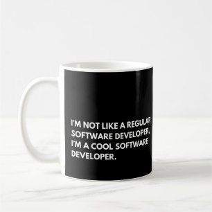 Software Developer Funny Programmer Saying Coffee Mug