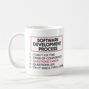 Software developer - Software Development Process  Coffee Mug