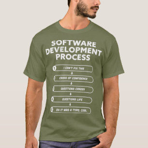 Software Development Process Funny Programming T-Shirt