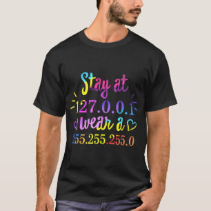 Software Engineer Shirt, Stay At Home Wear A Mask T-Shirt